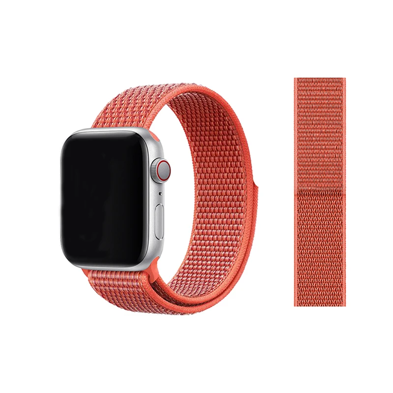 Guangzhou factory price for Apple Watch Band For Apple Watch Strap 38mm 42mm Nylon Sport Smart Watch Band Accessories