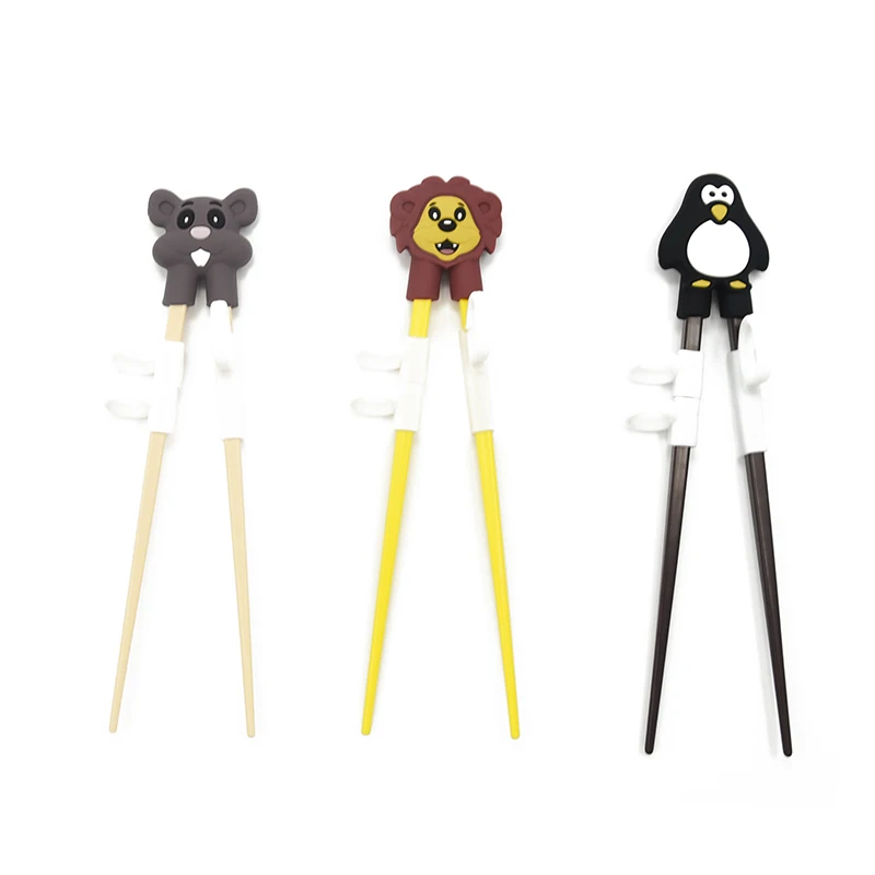 Hot Sale New Design Amazon Hot Selling BPA Free Silicone Kids Training Sushi Chopsticks