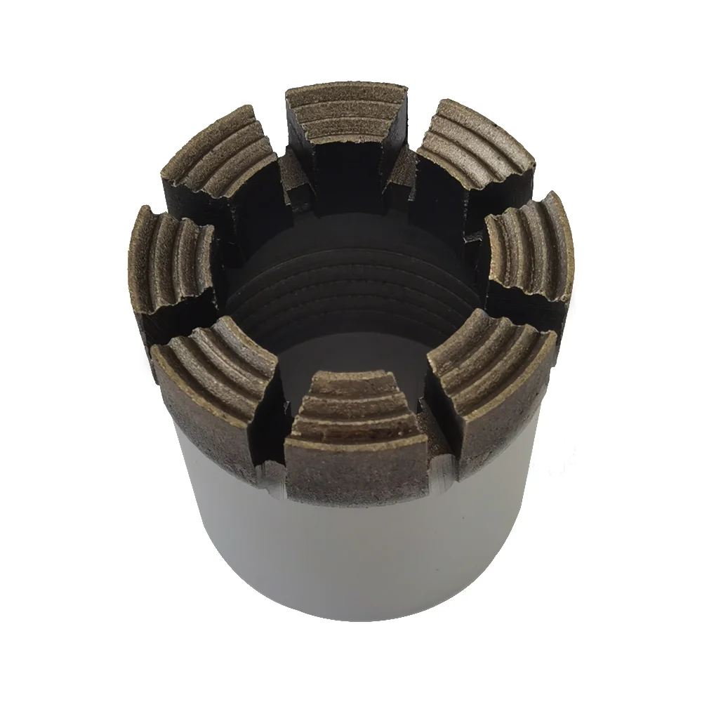 15mm NQ HQ Diamond Impregnated Core Drill Bit For Geological Mineral Exploration Drilling