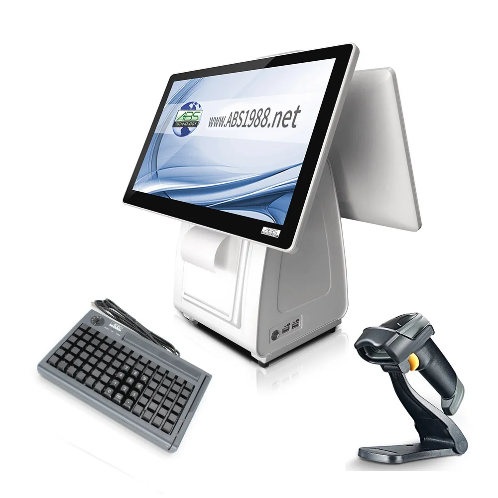 Hot Sale All-in-One Ultra-Thin Touch Screen Windows Cash Register Customizable POS System