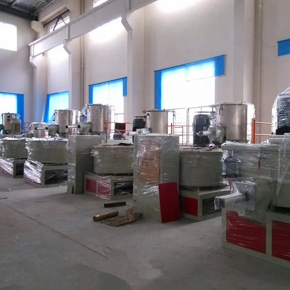500kg/h high quality PVC plastic powder high speed mixer