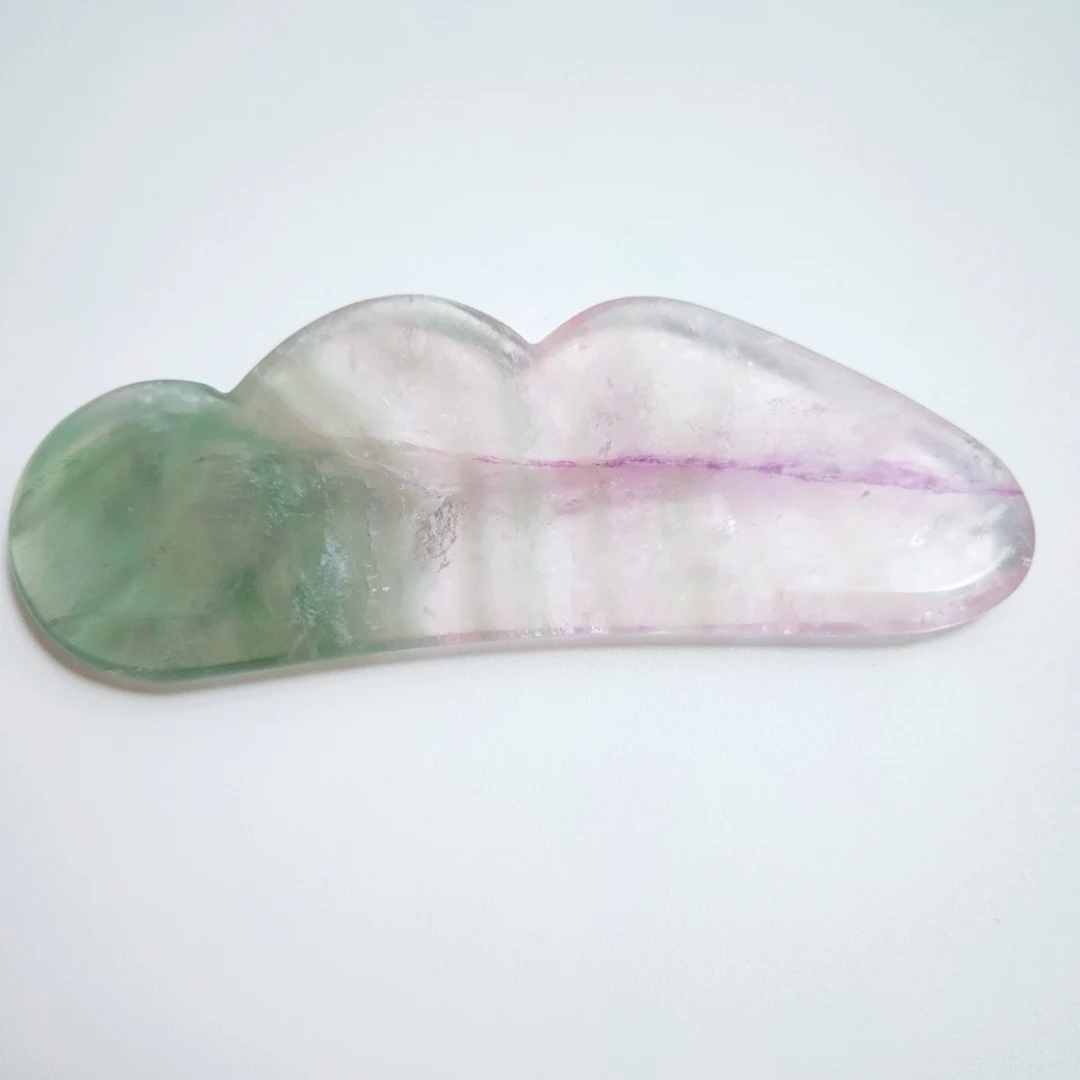 Лучший подарок для похудения лица флюорит массажный инструмент для соскабливания тела доска роликовая крыла Форма гуаша