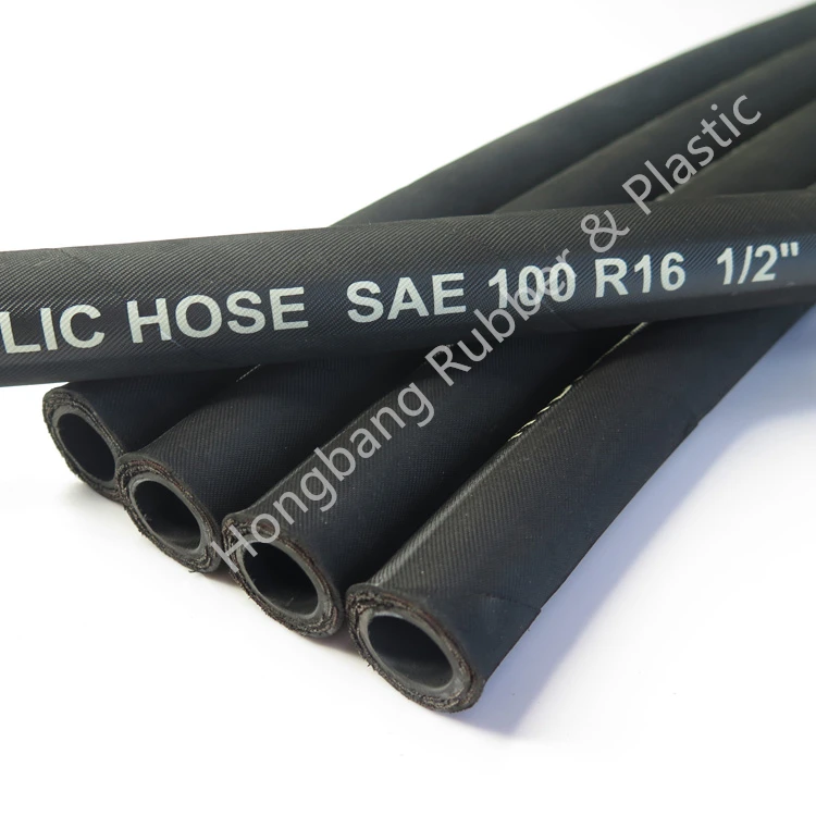 Hydraulic Rubber Hose R1AT/1SN/R2AT/2SN Steel wire spiraled rubber hose drilling hose pipe
