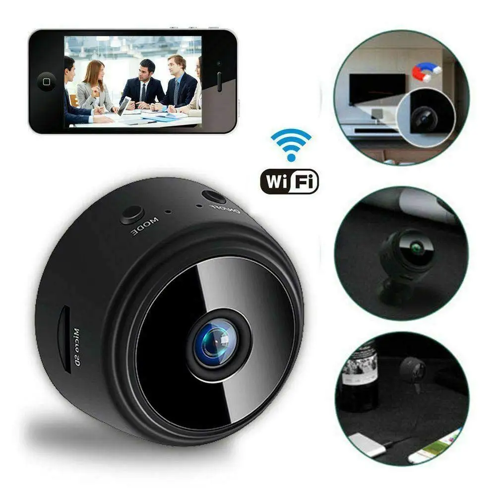 high quality 1080p Mini cctv camera night vision wireless hidden wireless  ip camera  surveillance wifi