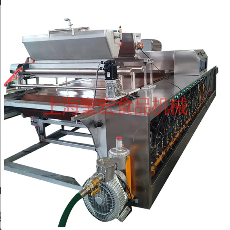 Fully automatic pancake dorayaki making machine production line