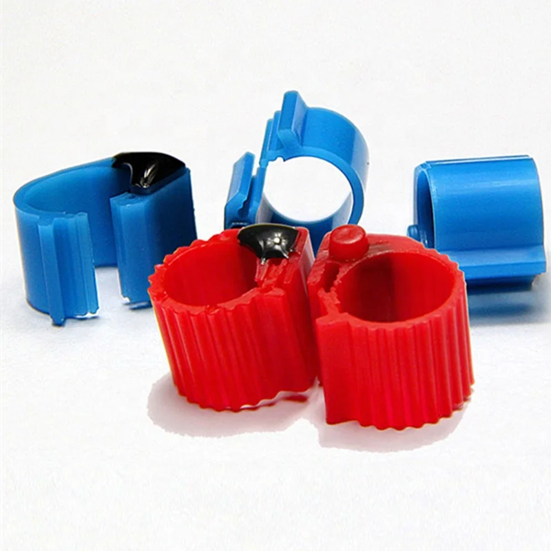 Hot Sale Plastic waterproof bird tracking chip rings for pigeon chip RFID pigeon rings