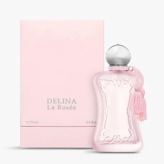 75ml De Marly Delina La Rose Eau De Parfum Good Smell High Fragrance Women Perfume Body Spray Top Quality Fast Ship OEM