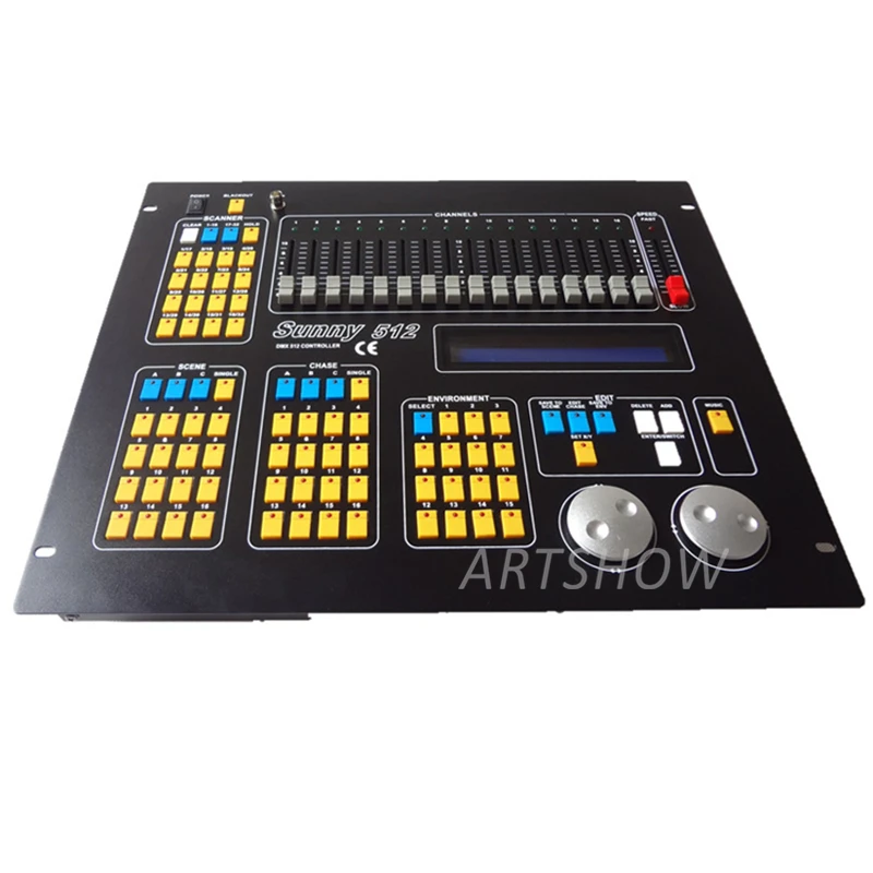 Sunny512 DMX Stage Lighting DJ Controller Sunny Dj Controller Sunny512 Light Console 512 Dmx Channels Control