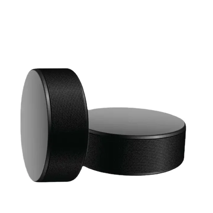 Professional OEM Customized Logo Printing Rubber Ice Puck Hockey Puck