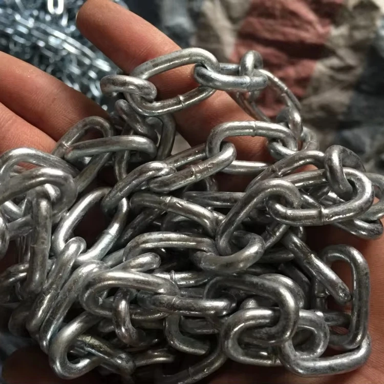 G80  18X54mm  lifting load chain welded black chain grade 80 alloy steel lifting chain