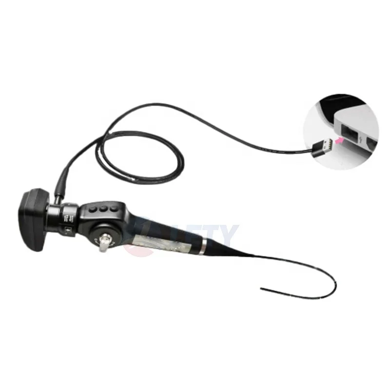 HD Flexible Video Laryngoscope USB Connect Ent Endoscope Throat