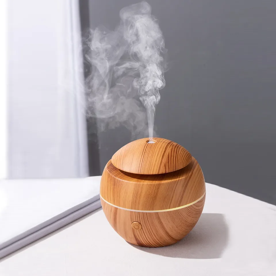 130ml usb aromatherpay air diffuser ultrasonic aroma humidifier best wood diffuser humidifier for home office