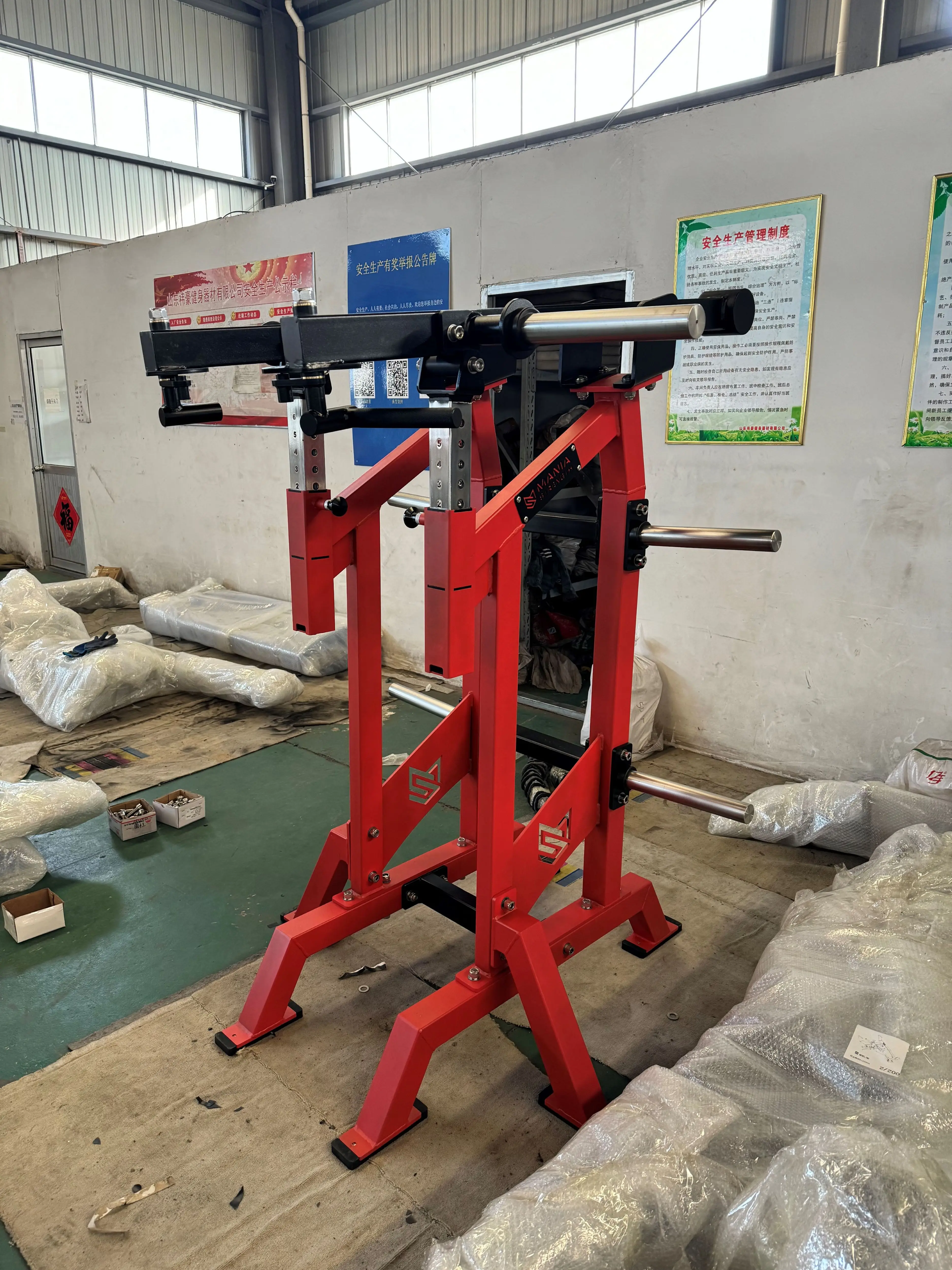 Shoulder press with Plate Loaded Machines Fitness center for the standing up exercise shoulder muscle VIKING PRESS new design