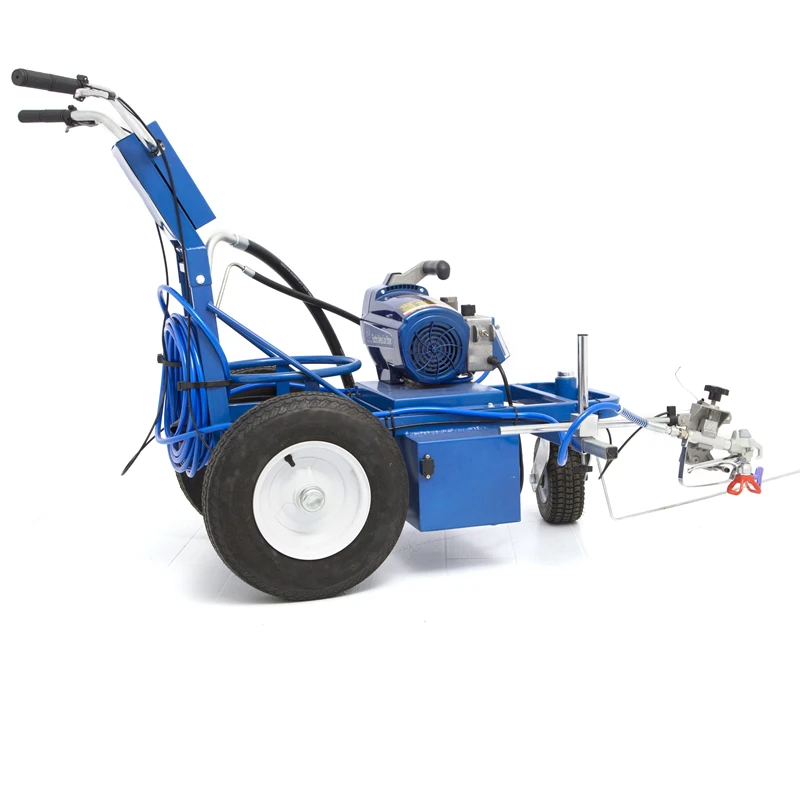 Factory Price New Self-Propelled Battery-Powered Roadmarking Machine Equipped with Engine and Pump Core Components