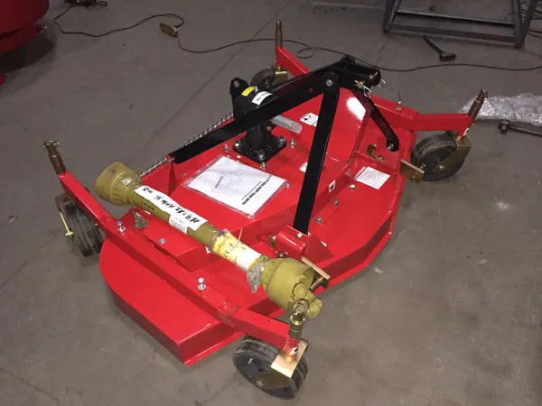 Tractor Mounted Finishing Mower; Finishing Mower with PTO Shaft; Three Point Lawn Mower for Golf Courses