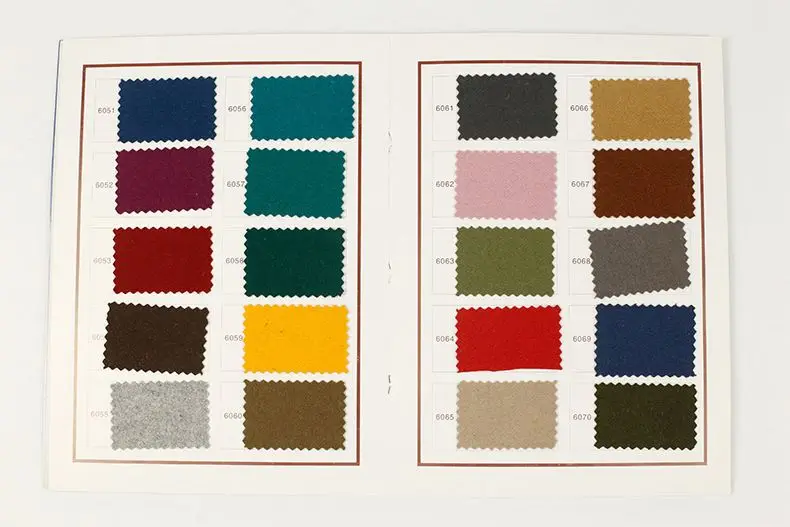 Best-selling 100% wool 400 430 450gsm knit woolen melton fabric for jacket