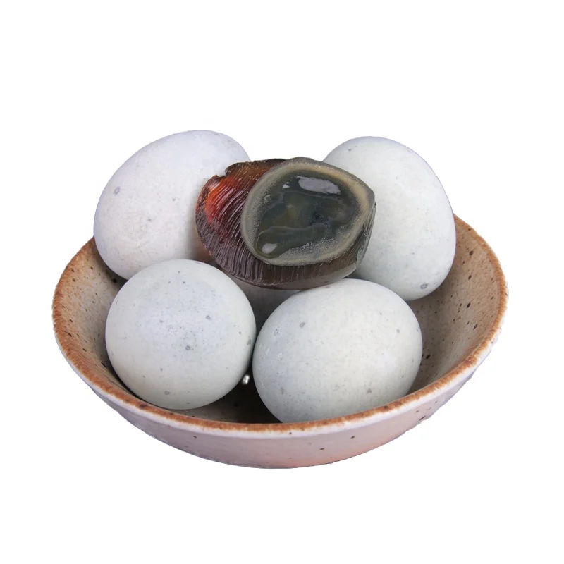 Hot Selling Chinese Food Customized Packaging Songhua Egg High Quality Great Taste Duck Preserved Egg