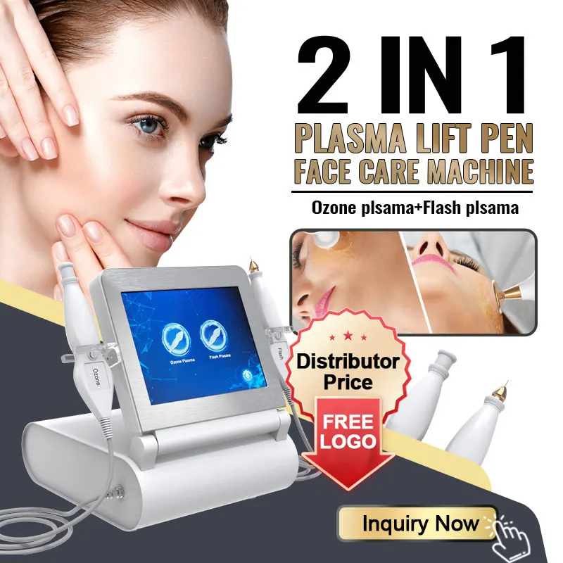 Newest Fibroblast hot Cold Plasma Ance mole removal Cold Plasma Ozone jet plasma Machine for removal spots and wrinkles