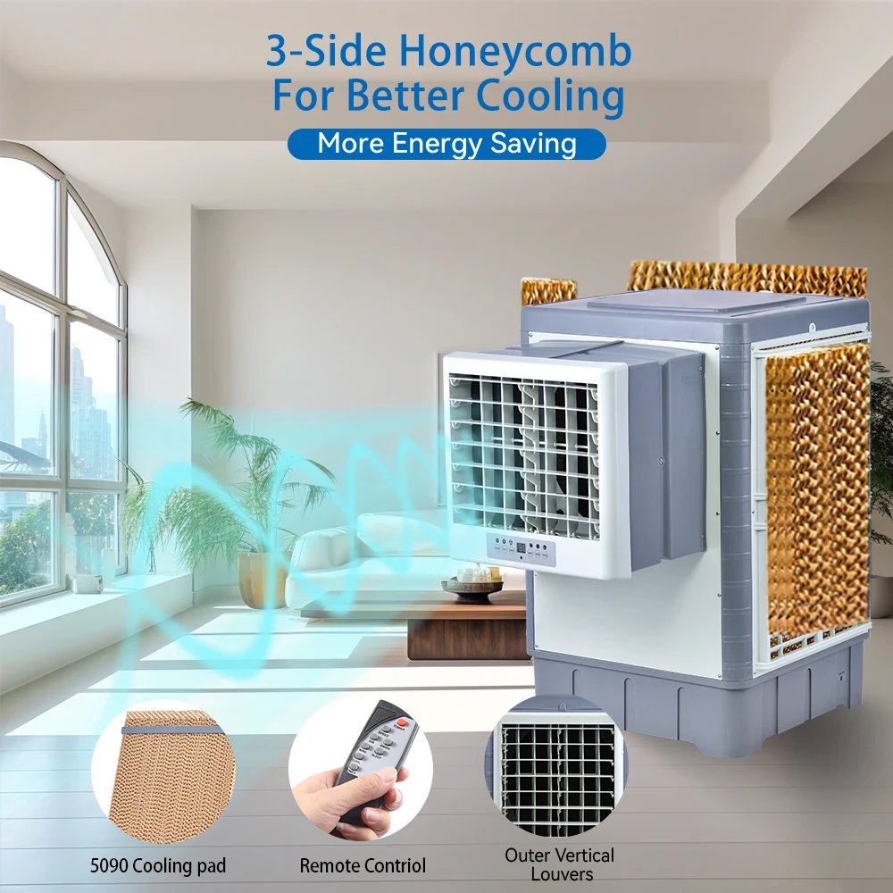 solar dc 12v  window remote evaporative air coolers fan aire acondicionado solar window air conditioners