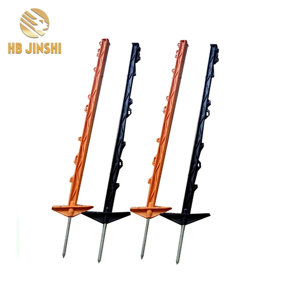 1.2m tall PP insulated fence post 4ft White Pasture Poly Step In Electric fence post