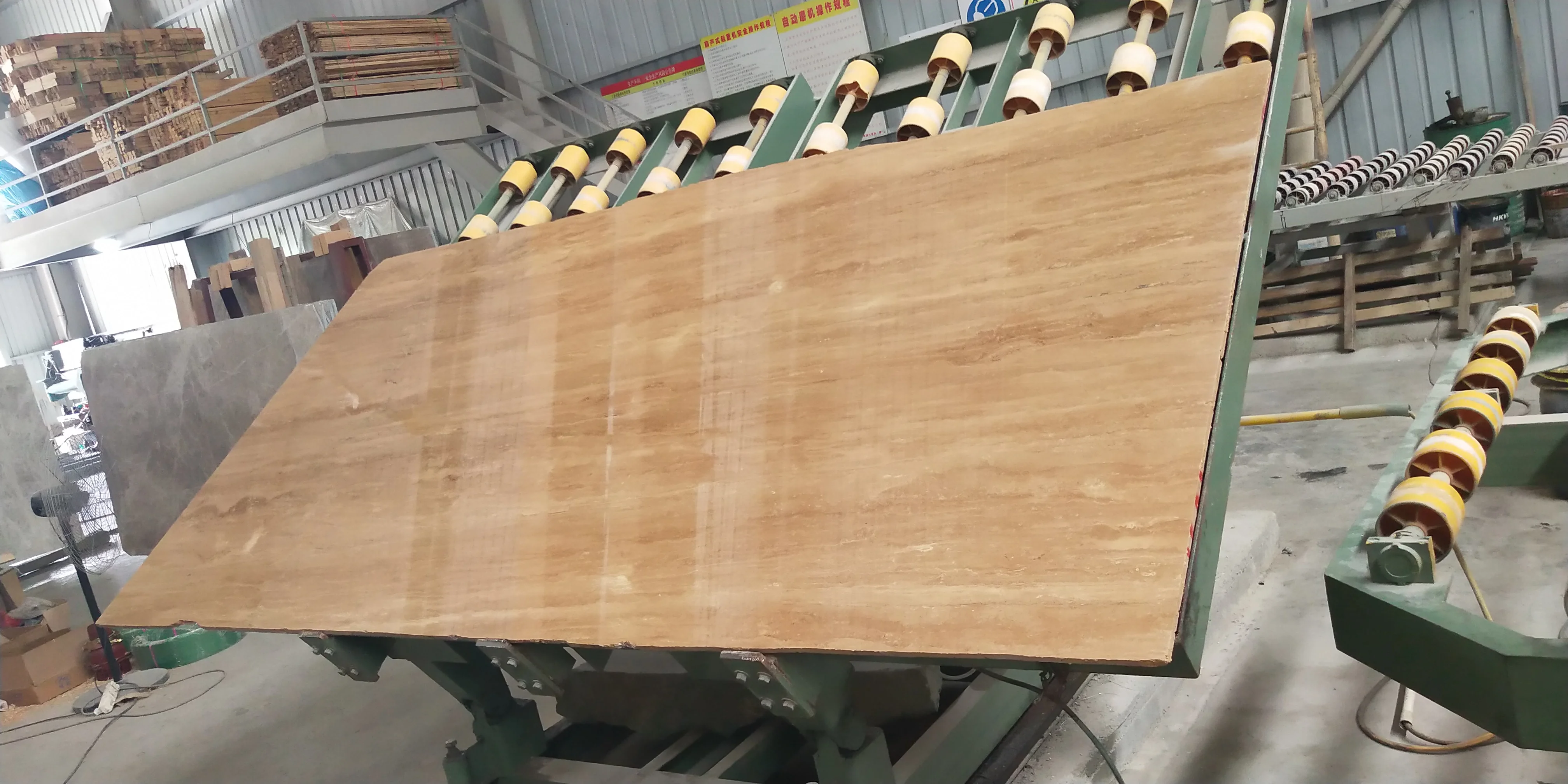 Stone Travertine Home Decor Wall Cladding Flooring Travertine Tiels for Sale Natural Beige Modern Marble Villa Polished Grade 3A