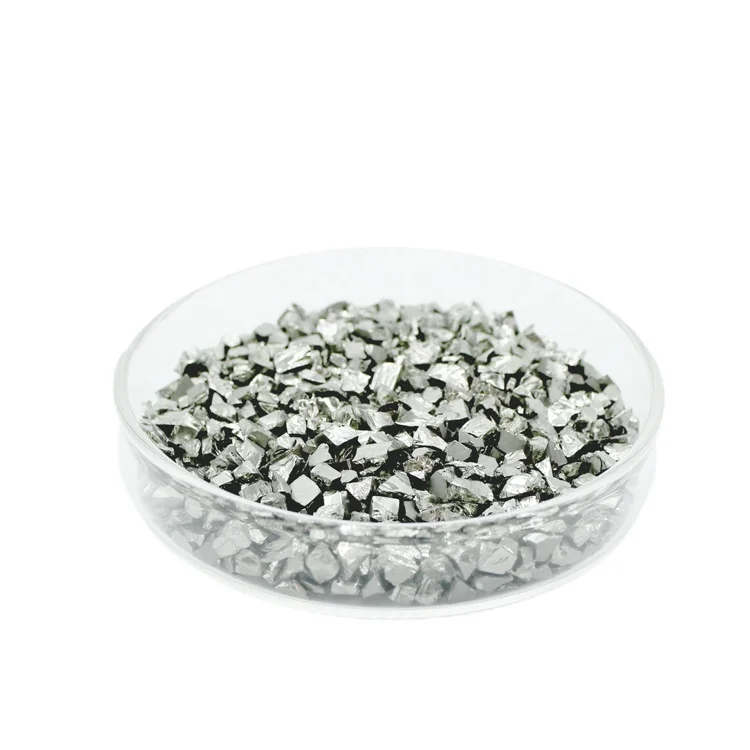 5N 99.999% Germanium granule Ge particle for vacuum metal coating from China factory direct supply