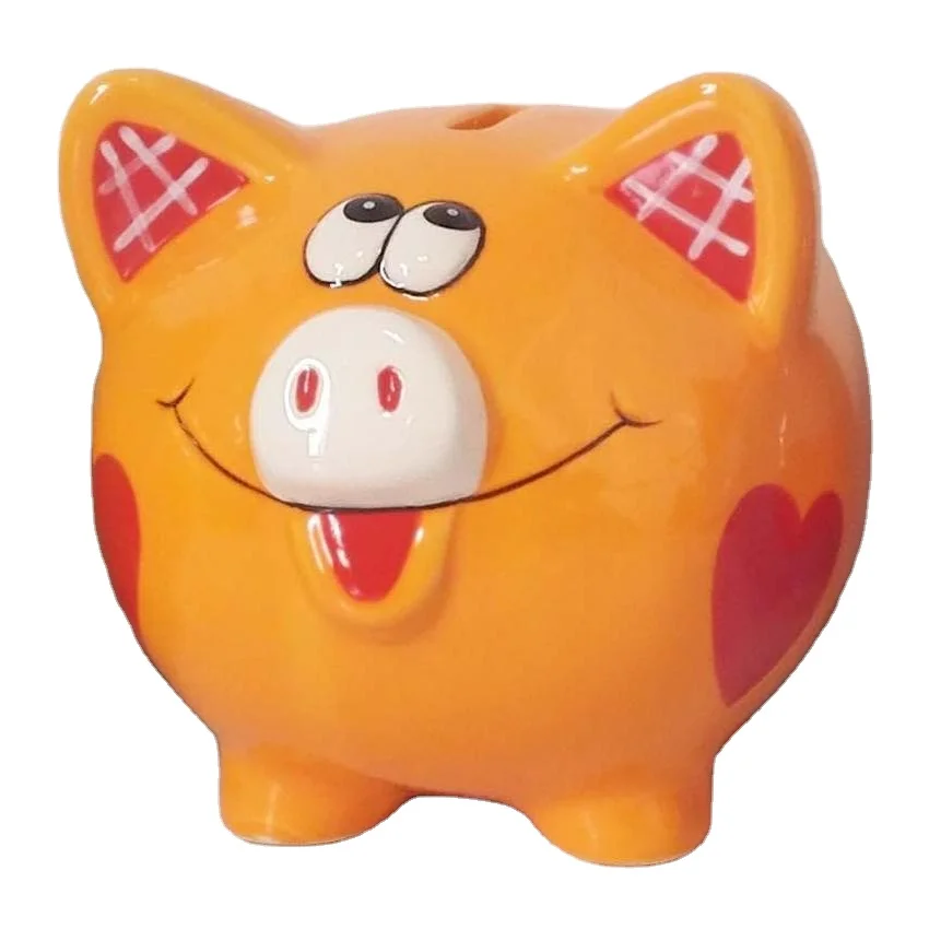 Piggy Ceramic Girl Money Box Coin Bank For Home Decoration Ceramic Money Box Coins Piggy Saving Bank