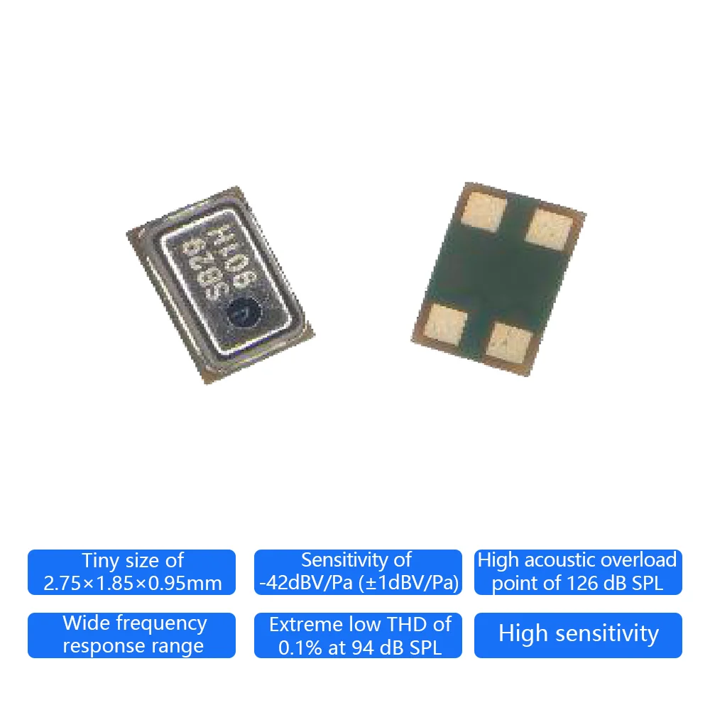 BL-GM-ML-4259-2718-T1P1 Omnidirectional Mems Microphone Component Bottom Port wearable intelligent system, etc