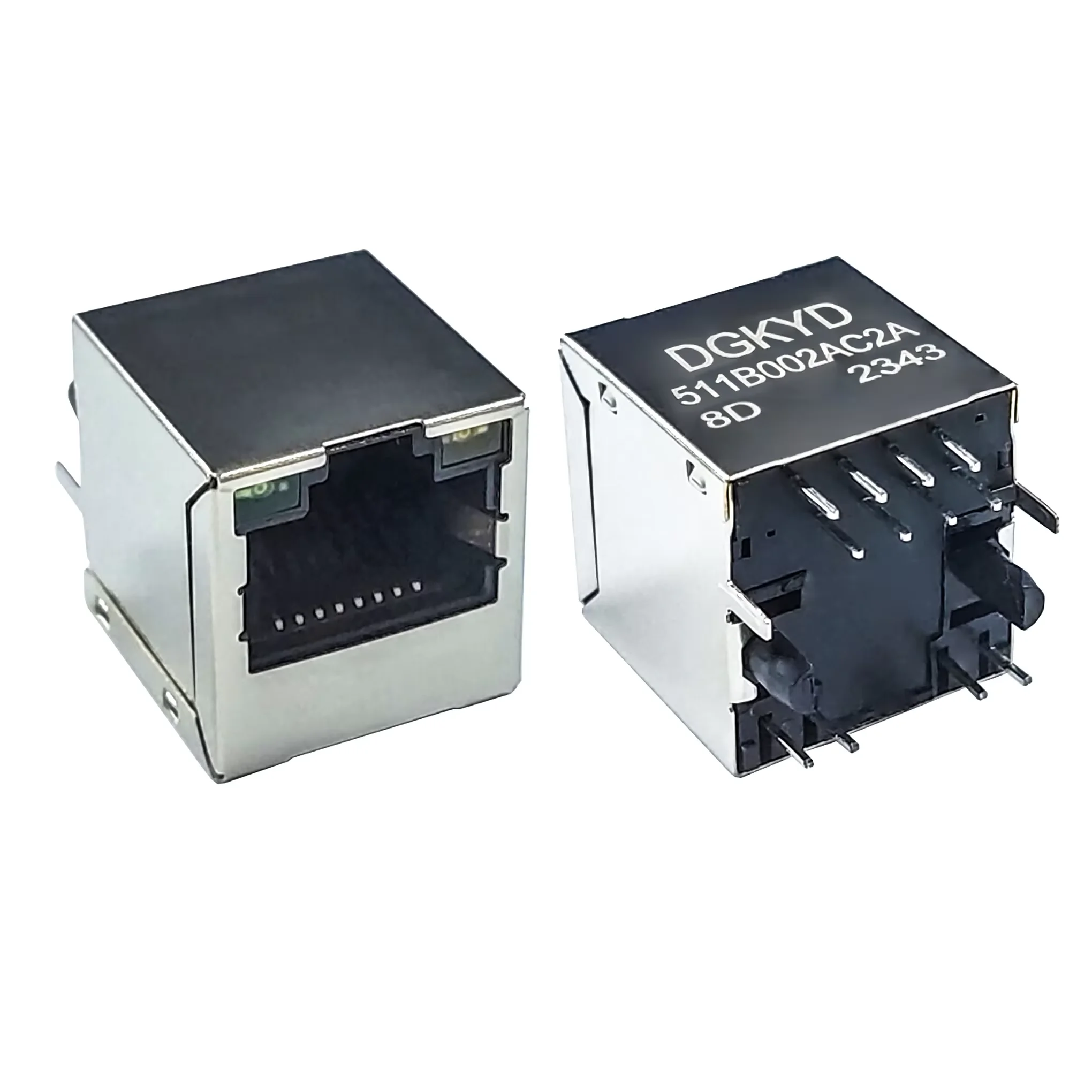 74980101200 Wurth Elektronik 180 Degree Female Connector Filtering RJ45 Vertical Interface Modular Jack with Transformer