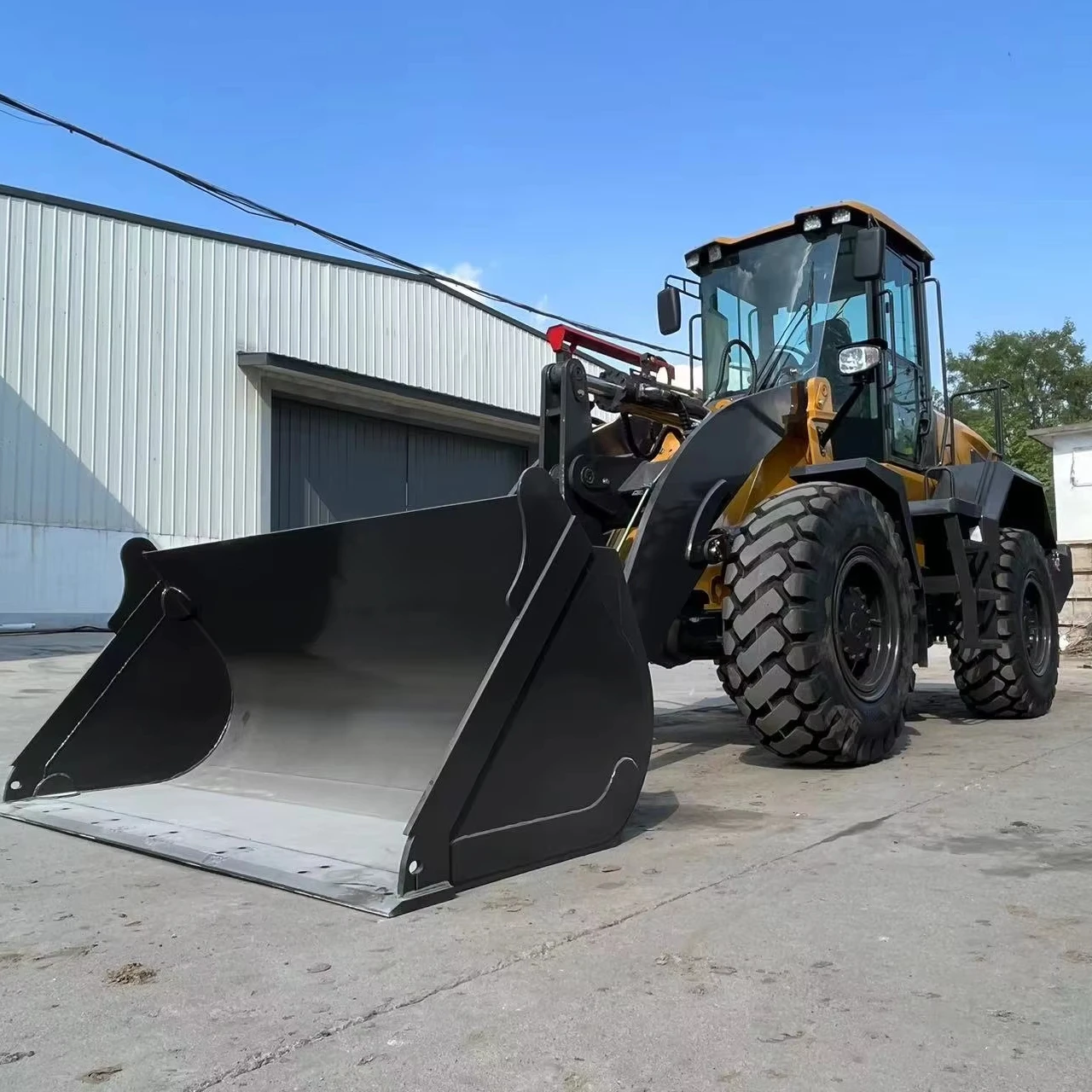 3.5 TON 1.7 cbm wheel loaders YTO 936  bucket front end loader