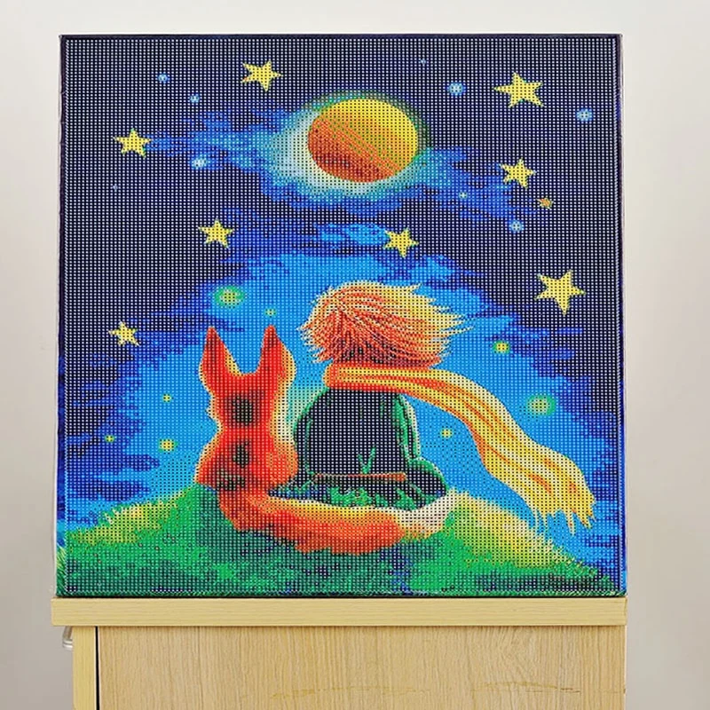 Animal Diamond Painting by Number Kits  for Adults Kids DIY Crystal Gems for decor painting