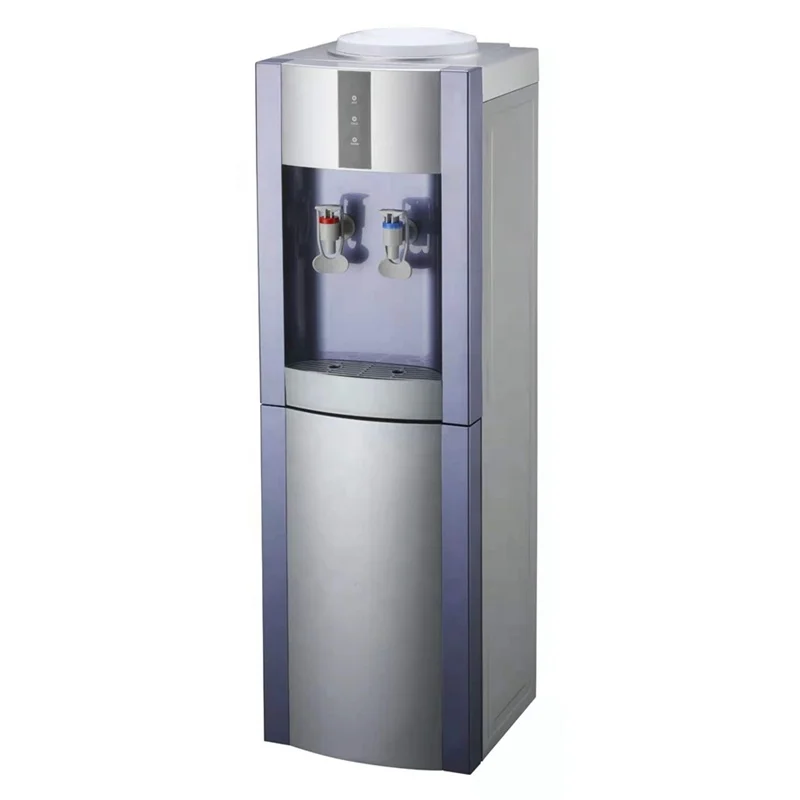Electric Hot Cold Low MOQ Factory China Automatic Tank  Water Dispenser With storage cabinet refrigerator