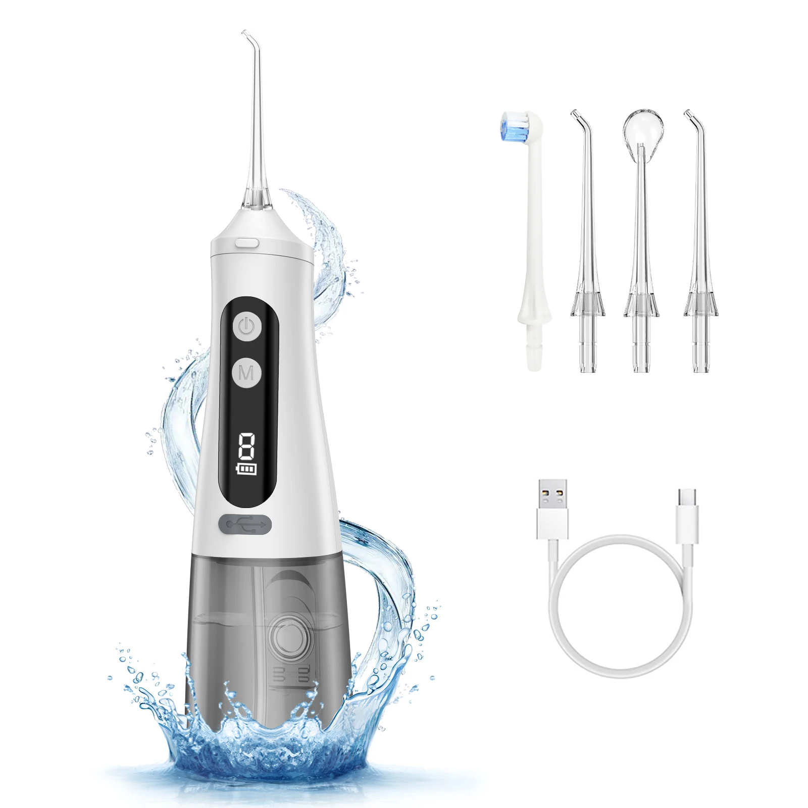 Dental Cordless Oral Irrigation Irrigator Water Flosser Portable Waterflosser Water Thread Pulse Dental Cleaning Machine