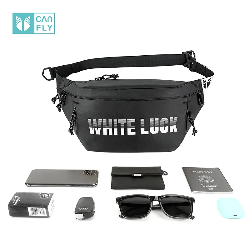 YIPINU custom designer mens hip belt pouch bum waist bag fashion casual fanny pack for man