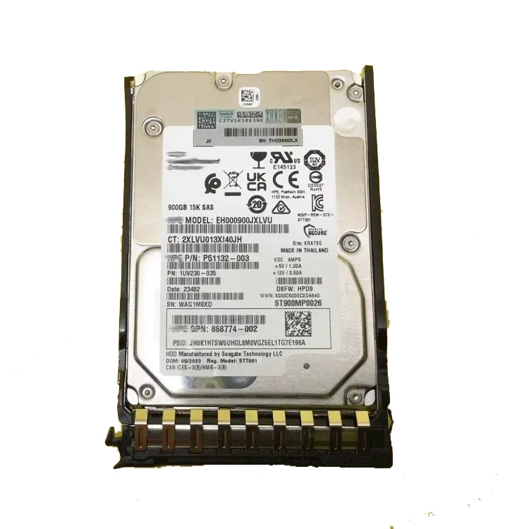 Новый Hxx 900GB SAS 10K 2 5 дюймов SC жесткий диск 719424-B21 для DL360 /DL380 Gen9 сервер