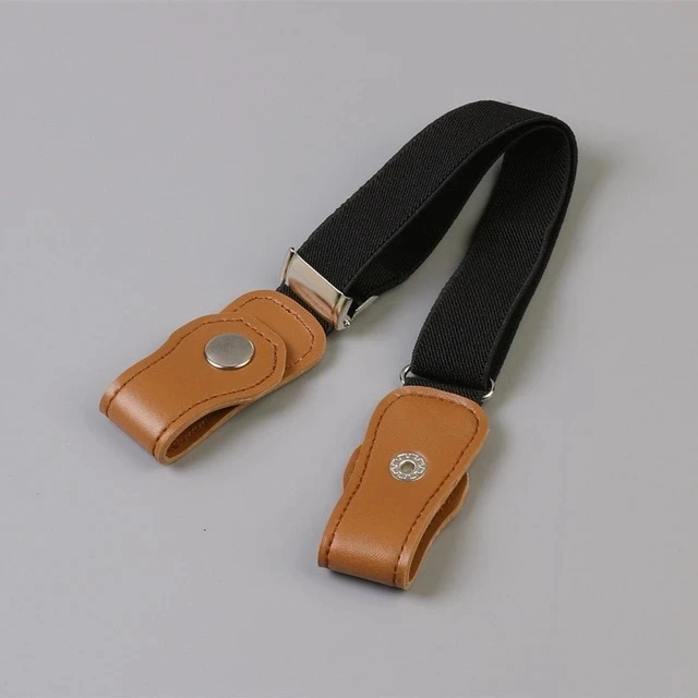 
Jeans Pants Kids Buckle-free Invisible Waist Elastic Belts No Buckle Stretch Belt 