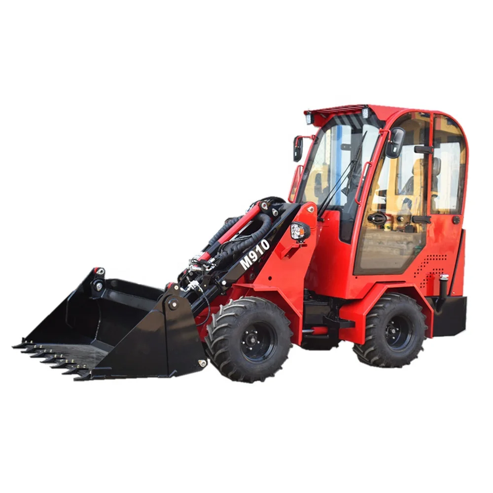 China Price Agricultural Equipment 600kg Small Wheel Loader For Sale