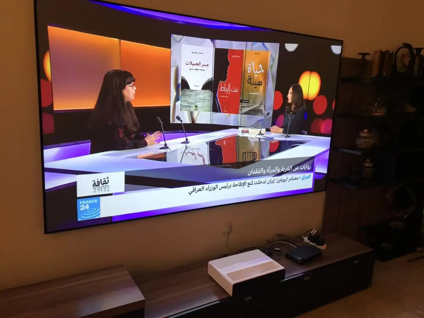 Telon UST ALR PET Crystal Xiao Mi WEMAX ONE Ультра короткий экран проектора 100 дюймов с фиксированной рамкой экран для проектора