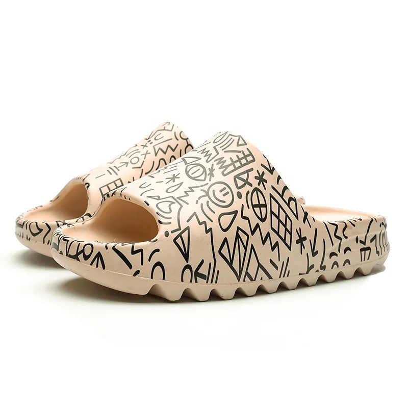 
Wholesale Lover Summer Beach LOGO Custom Slide Sandal 