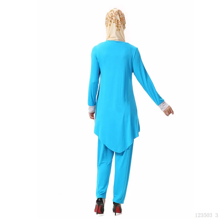 2020 latest design muslim islamic clothing women fashion lace baju kurung