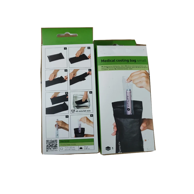 Insulin Cooler bag Wallet Cooler Frio Diabetic Travel Cooler Bag Reusable Evaporative Medication