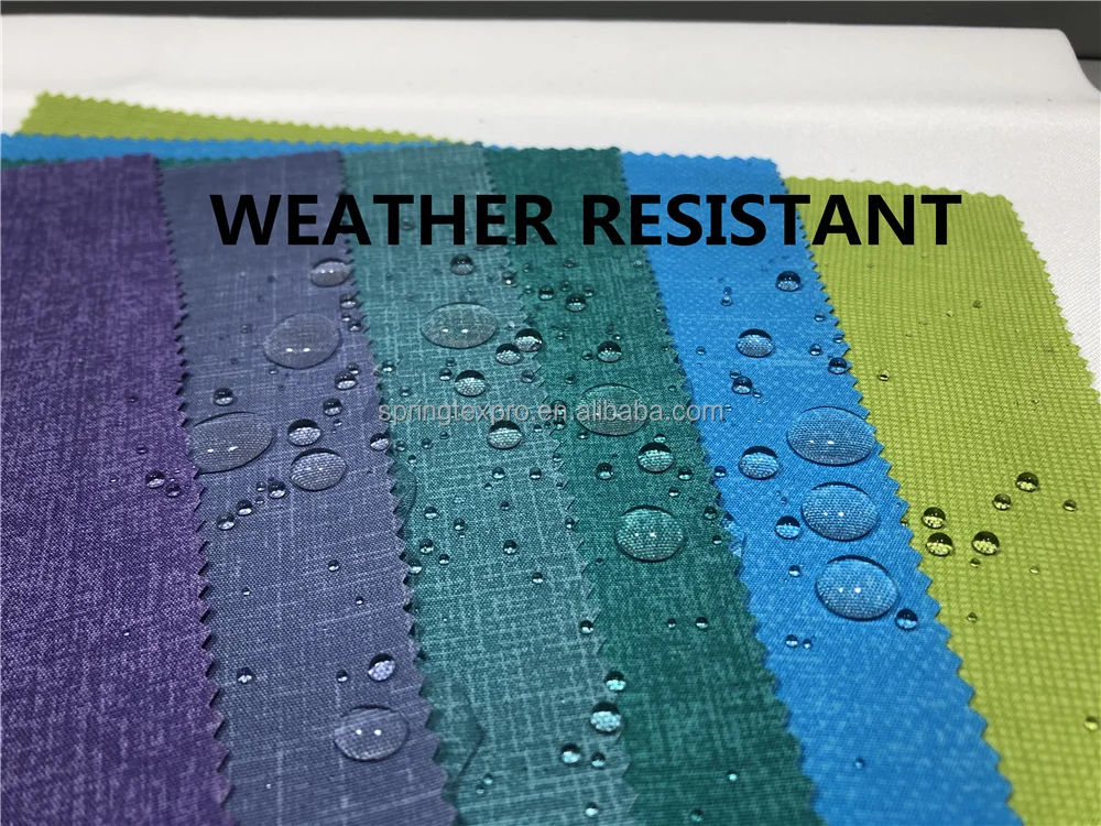 waterproof anti-uv 100% Polyester outdoor fabrics folding umbrella fabric