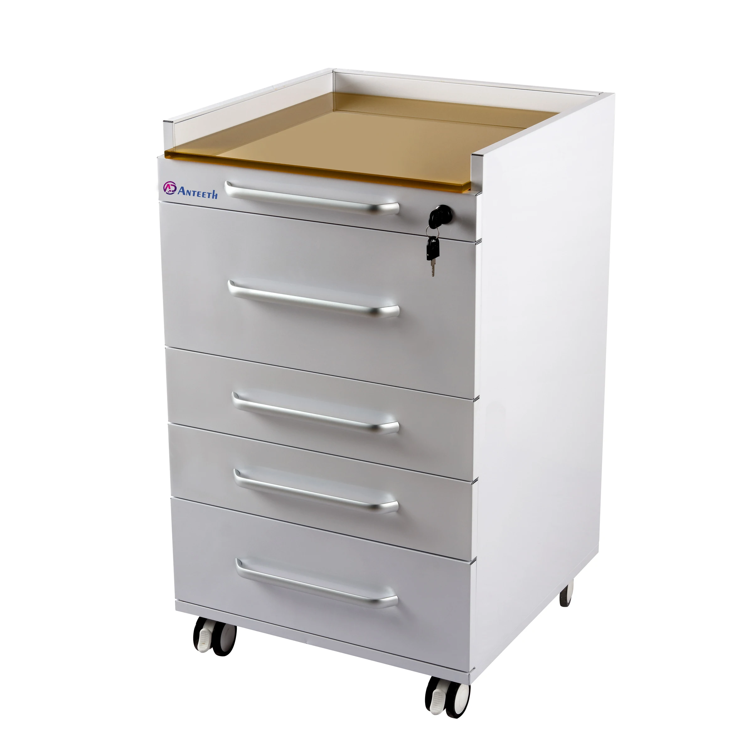 Yimmi 4 Drawers Customize Movable Dental Cabinet Hospital Laboratory Dental Clinic Cabinet Office Beauty Modern Dental Cabinet