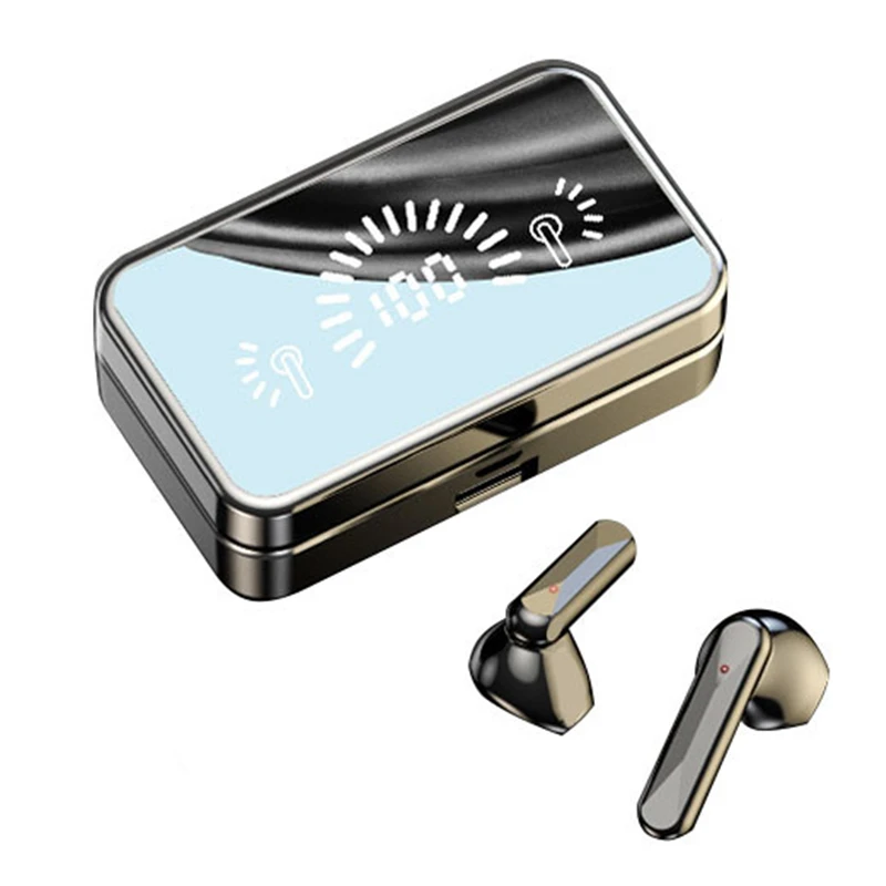 Leadingplus OEM HIFI настоящая стерео Водонепроницаемая Bluetooth 5 1 беспроводные наушники-вкладыши наушники гарнитура зеркальный