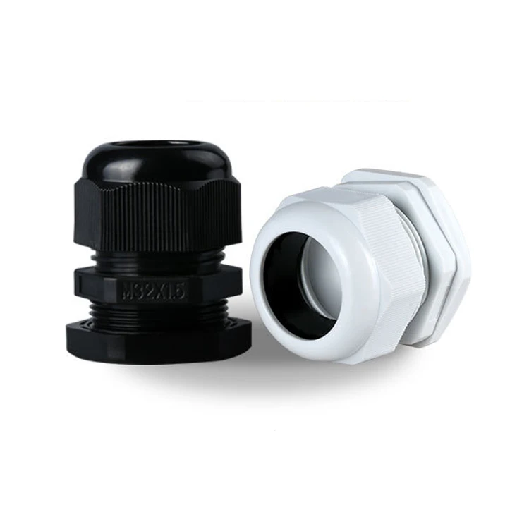 CE IP68 Watertight Metric Thread M32 Nylon Plastic Cable Gland