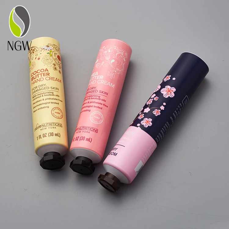 Aluminum / Plastic Material Empty Laminated Tube For Toothpaste