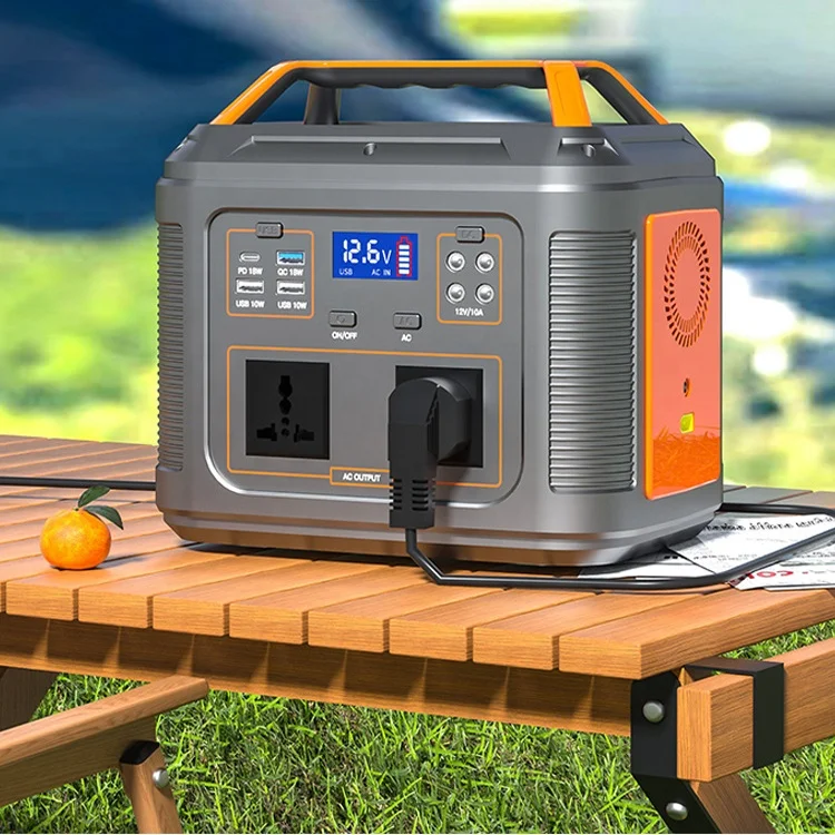 High quality 220V 200W 300W  400W 500W portable power station household Emergency storage power camping power supply