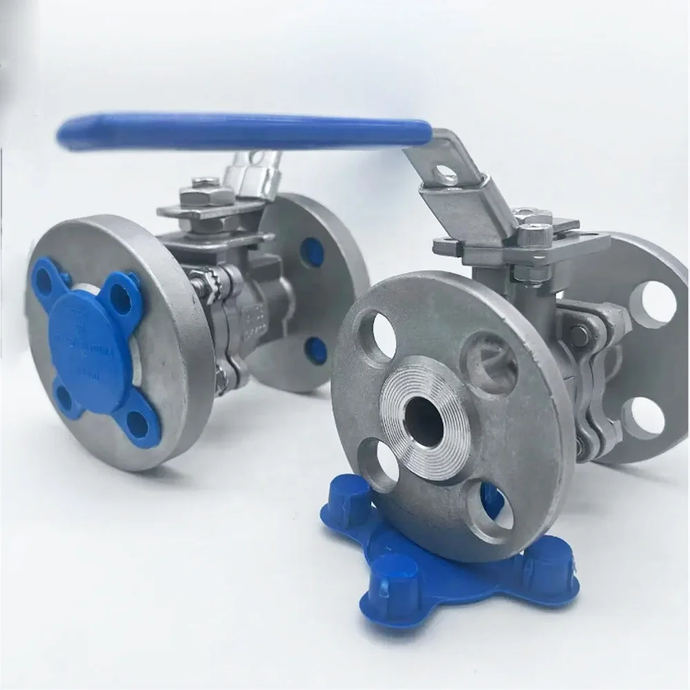 Flanged end Stainless steel ss316 ss304 cf8 cf8m ball valve 3 inch with price list factory Lever operated