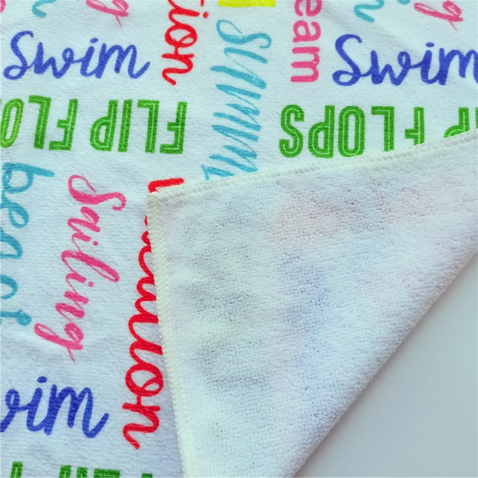 40x60 Christmas microfiber digital print tea towel kitchen towel