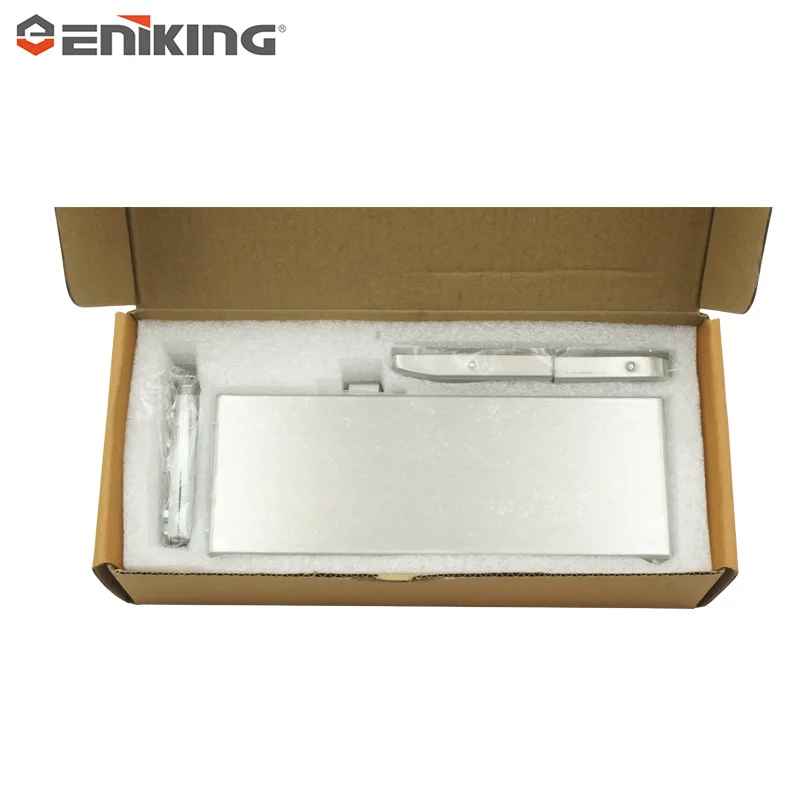 Hydraulic Patch Hinges Surface Mounted No-Digging Floor Spring for Glass Door Pivot